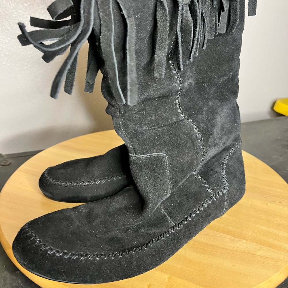 Rampage Moccasin Boot Black Size 10